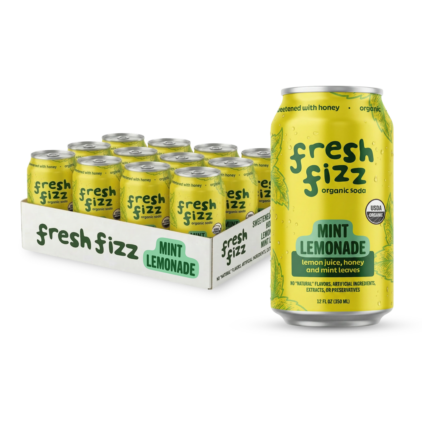 Sparkling Mint Lemonade (12-Pack)