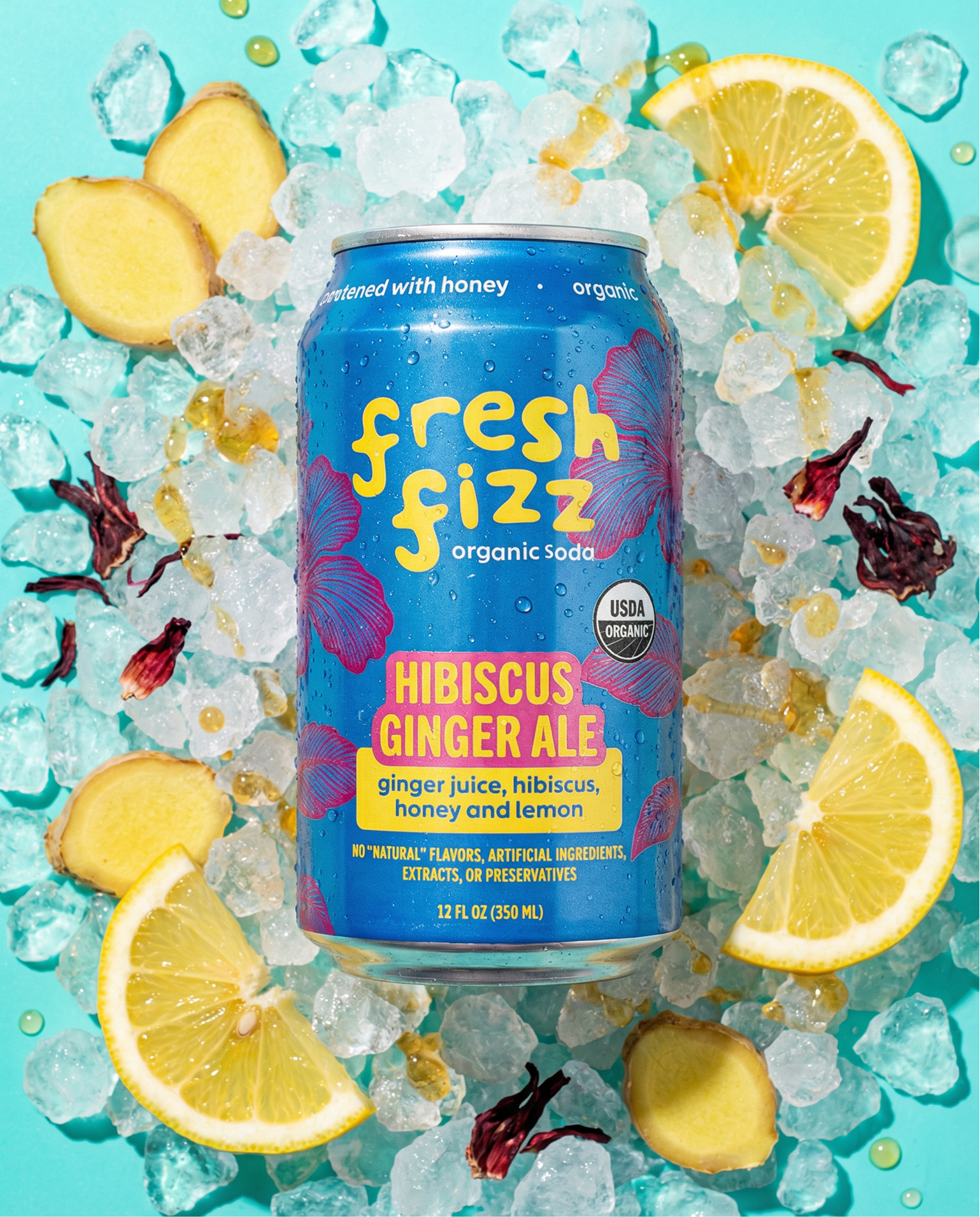Fresh Fizz Sodas - Natural Sodas Sweetened With Honey