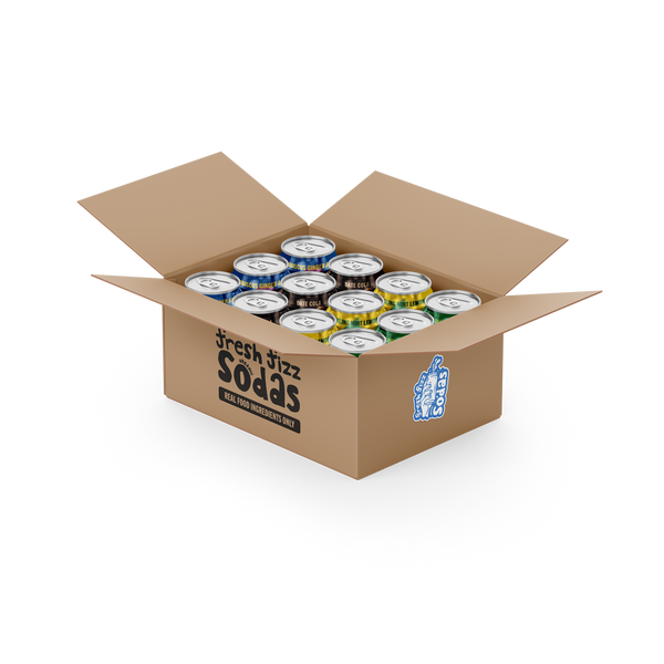 Variety Pack - Sparkling Mint Lemonade, Hibiscus Ginger Ale