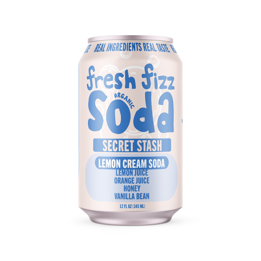 Secret Stash Lemon Cream Soda